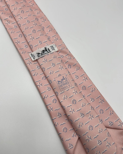 Hermès silk tie krawatte - hermès, 5106
