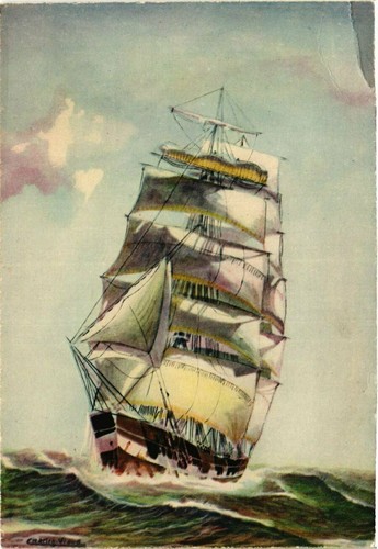 Cpa sailship sailboat - ak,
