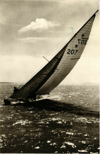 Cpa balaton sailboat hungary - cpa, -sailboat