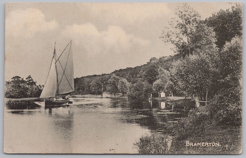 Bramerton norfolk segelboot - bramerton,