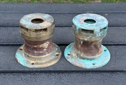 Alte vintage messing - 2x,
