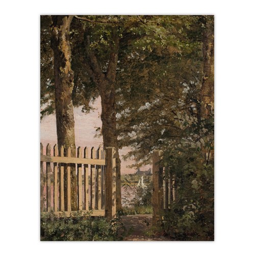 Sailboat and the garden gate - and,