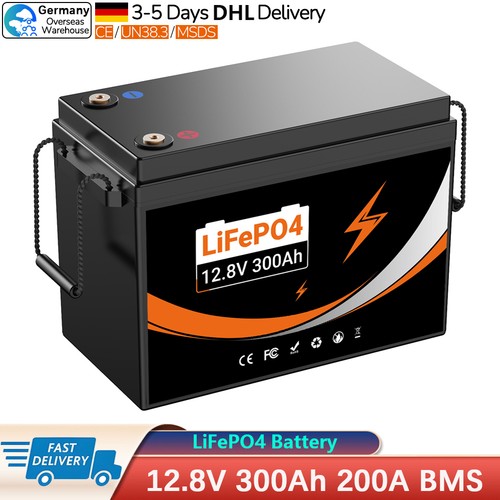 300ah lifepo4 12v akku 200a - lifepo4,