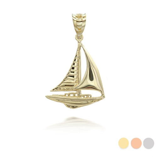 Gold maritime segelboot - gold,