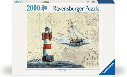 Romantischer leuchtturm puzzle - romantischer,