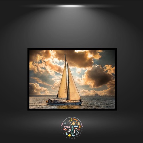 Sailboat quadratisch diamond - quadratisch,