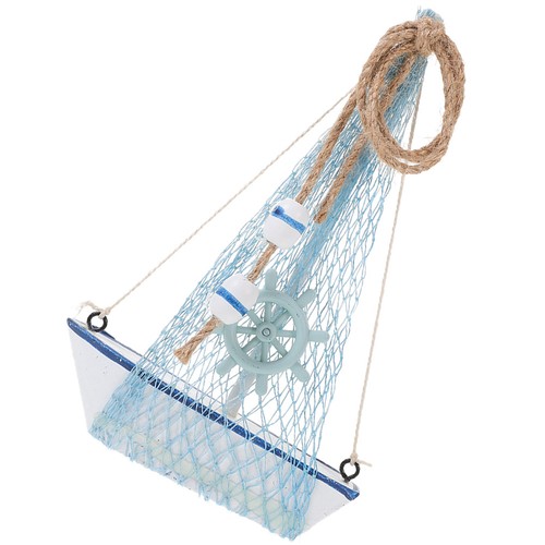 2pcs wooden sailboat model sky - sailboat,