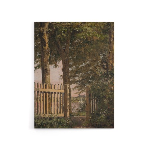 Sailboat and the garden gate - the,