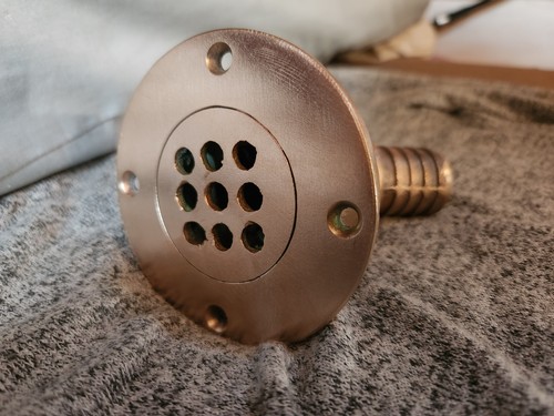 Perko bronze cockpit - cockpit, scupper