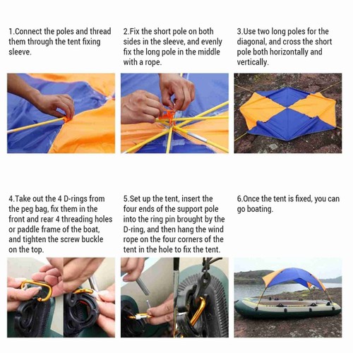 Boat shade canopy - boat,