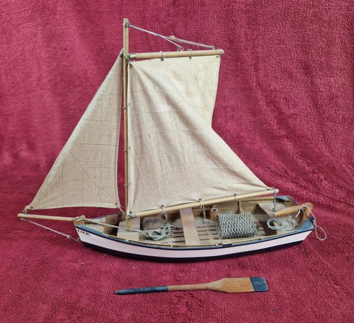 Vintage holz segelboot modell - vintage,