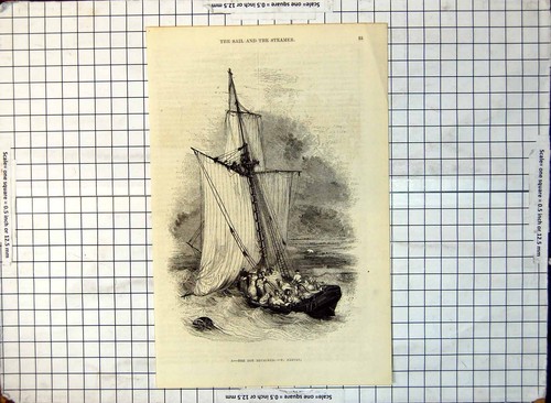 Altes kleines segelboot - kleines,