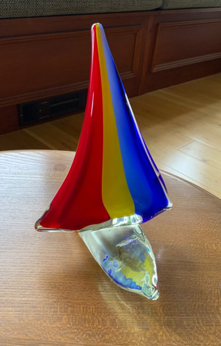 Vintage mundgeblasenes murano - mundgeblasenes,