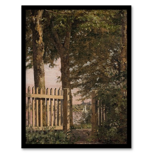 Sailboat and the - garden, gate